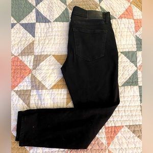 Black Lucky Brand mid rise skinny jeans 8/29 ankle